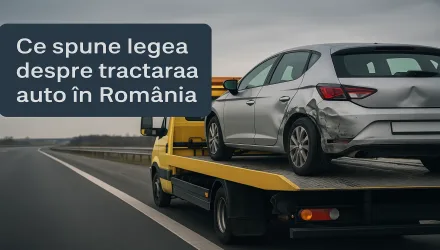 Ce spune legea despre tractarea auto în România – reguli și obligații pentru șoferi